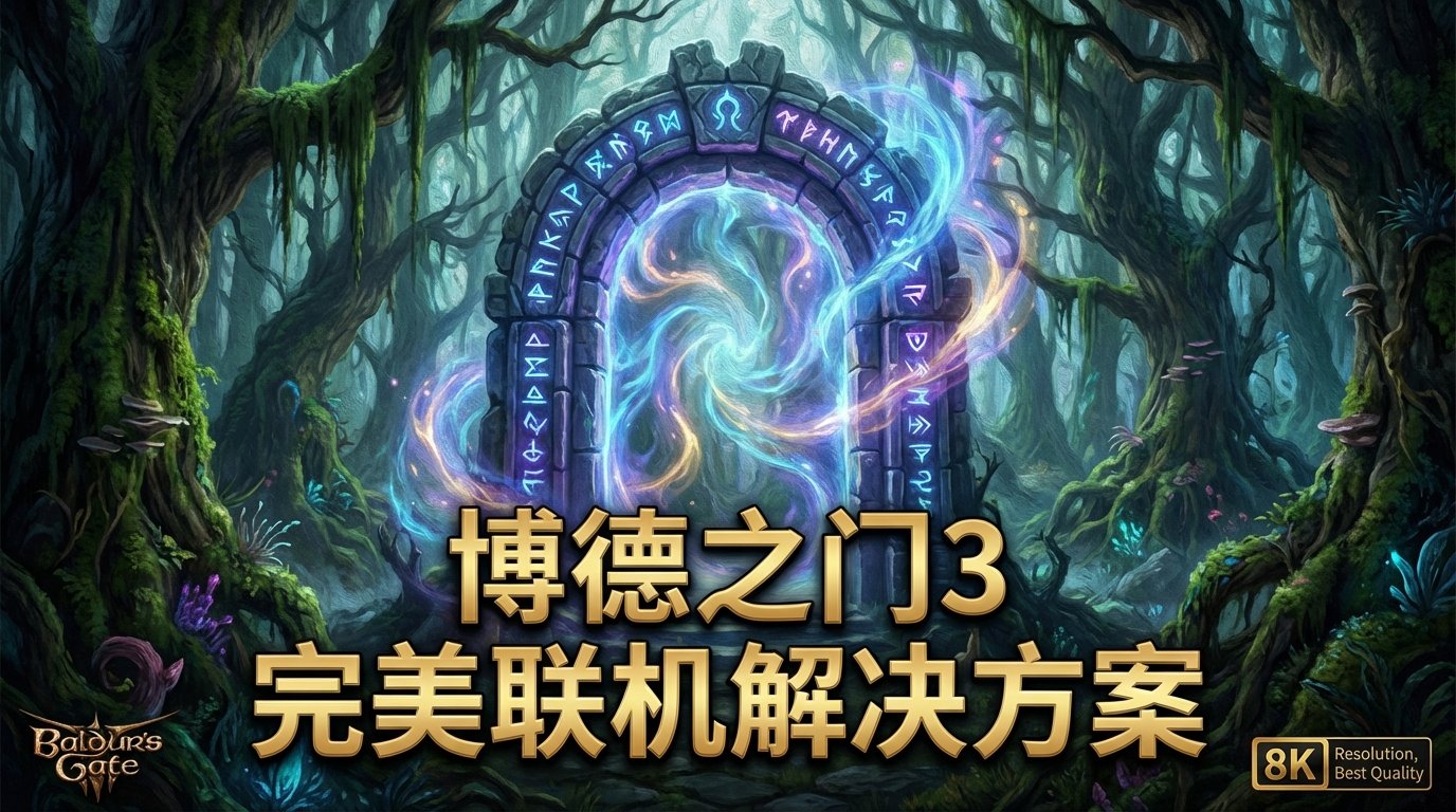 畅玩《博德之门3》：新手入坑全指南与网络优化秘籍 文章配图